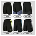 thumbnail image 3 of Pantalones cortos deportivos para hombres Empalme Pantalones cortos de cintura elástica de secado rápido, 3 of 7