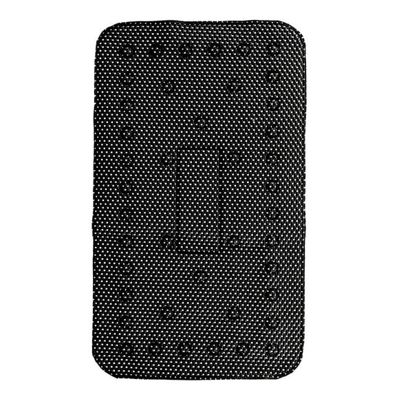 Tapete Para Baño Amg Negro Antideslizante 70X40 Cm