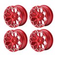 thumbnail image 4 of RC Drift Tires Hub,4 PCS RC Vehicle RC Car Wheel Hub Llantas de aleación de aluminio Durabilidad extendida, 4 of 12