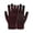 Brown, variant on Winter Knit Gloves Touchscreen Windproof Anti-slip Thermal Soft Wool Lining Elastic Cuff for Women Men "Purple, Women"