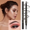 thumbnail image 3 of Automatic Rotating Big Eyebrow Pencil, Not Easy To Decolorize, One-Word Eyebrow Band Brush, Eyebrow White, 3 of 7