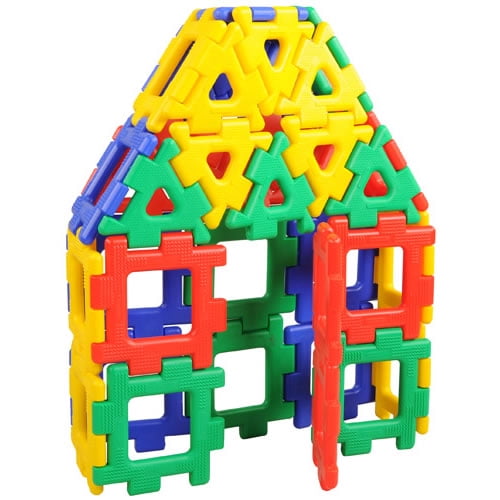 Giant Polydron Set - 40 Piece Set 