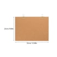 thumbnail image 2 of WHAMVOX  Bulletin Board for Classroom Notice Desk Corkboard Office White, 2 of 8
