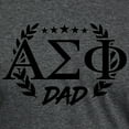 thumbnail image 3 of CafePress - Alpha Sigma Phi Greek Dad T Shirt - Mens Tri-blend T-Shirt, 3 of 4
