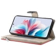 thumbnail image 4 of Funda cartera GANGXUN para OPPO Reno 11F 5G , cuero PU con tarjetero, cremallera, correa de mano, soporte y protección 607°, 4 of 6