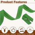 thumbnail image 4 of Uxcell 10 Yards 1" #3 Nylon Coil Zipper Sewing Tape with 20 Zip Slider, Olive Green, 4 of 6