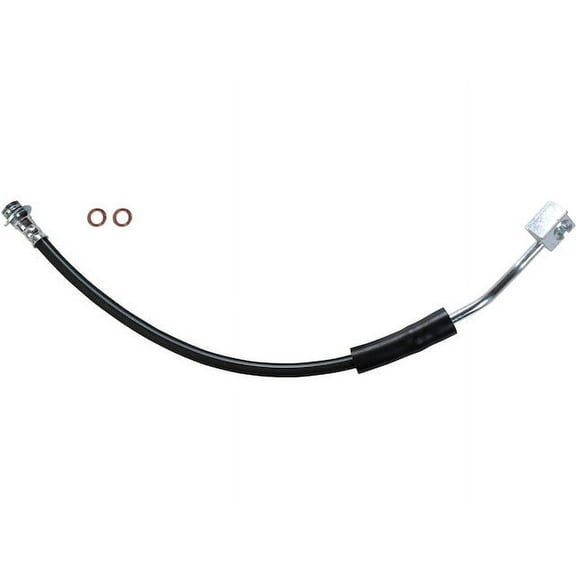 Front Right Passenger Side Brake Hose - Compatible with 1992 - 1996 Ford F-150 1993 1994 1995