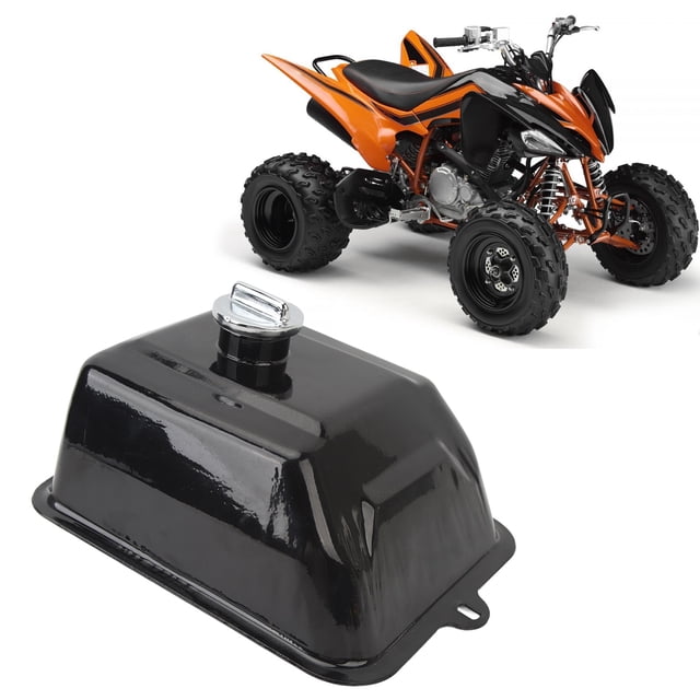 Tanque de combustible de gas de metal 4L ATV tanque de combustible con tapa para 125 cc 150 cc 200 cc 250 cc Quad Dirt Bike ANGGREK Otros