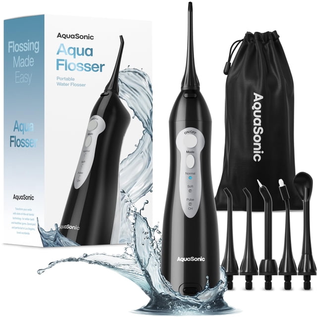 Water Flosser Aquasonic Aqua Flosser inalámbrico recargable