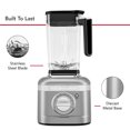 thumbnail image 4 of Licuadora KitchenAid K400 de velocidad variable con tamper de 1,65 L, color plateado, 4 of 6