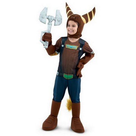 ratchet clank kids cosplay costume size small walmart com
