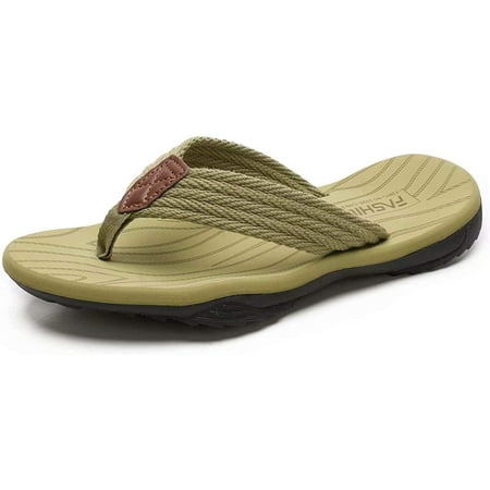 

Men s Flip Flops Comfortable Thong Sandals Indoor and Outdoor Beach Shoes