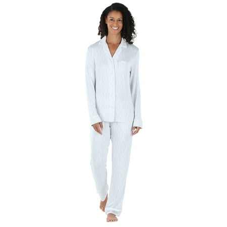 

bSoft Women and Women s Plus Long Sleeve Pajama 2-Piece Female Pant Set