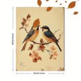 thumbnail image 3 of Qisvanset 12x16 Inch Vintage Sparrow Matthew Canvas Wall Art, Aesthetic Bible Verse Household Wall Decor, 3 of 8