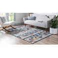 thumbnail image 3 of Rugs.com Morocco Collection Rug – 8' x 10' Navy Blue High-Pile Rug Perfect For Living Rooms, Large Dining Rooms, Open Floorplans, 3 of 9
