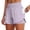 Purple, variant on Conairie Athletic Shorts for Women Loose Quick Dry Elastic High Waisted Yoga Shorts with Built-In Liner Lightweight Summer Beach Vacation Clothes with Pockets Blue L