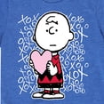 thumbnail image 3 of Peanuts - Charlie Brown Xoxo  - Toddler And Youth Short Sleeve Graphic T-Shirt, 3 of 6