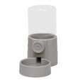thumbnail image 3 of Alimentador automático para perros y gatos, jaula colgante, dispensador colgante, recipiente de alimentación para perros pequeños, medianos, conejos, Dispensador de agua gris, 3 of 8
