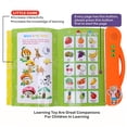 thumbnail image 3 of Libro Parlante De Aprendizaje De Inglés Y Español Con Sonido, Juguete Electrónico Educativo Interactivo Bilingüe Para Niños, 3 of 7
