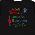 thumbnail image 4 of Inktastic Loved by Pop Pop Boys or Girls Long Sleeve Toddler T-Shirt, 4 of 5