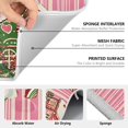 thumbnail image 6 of Yayeee Dish Drying Mat for Kitchen Counter 16" x 18" Microfiber Super Absorbent Coffee Decorative Pad, Pink Christmas House, 6 of 9