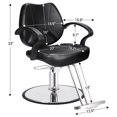 thumbnail image 2 of BarberPub Classic Hydraulic Barber Chair Salon Beauty Spa Hair Styling Equipment 2057, 2 of 8