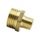 thumbnail image 5 of De Jardín De Latón Conector Tubo Doble Cabeza Conjunto Amarillo 6 Tamaño 4 Grandes Sunnimix Acoplamiento de latón, 5 of 5