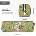 thumbnail image 3 of Rocae Snake And Floral for Pen and Marker Pouch with Zipper for Men and Women, Stationery Bag Pen Holder for Work and Office, 3 of 9