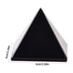 thumbnail image 3 of Pirámide de obsidiana natural, pagoda de cristal, decoración para el hogar y la oficina | Decoración Feng Shui de piedra pulida para energía, 3 of 6