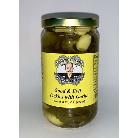 Todd Bosley's World Famous Good & Evil Pickles With Garlic
