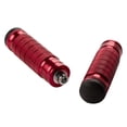 thumbnail image 1 of 2 reposapiés traseros para motocicleta, reposapiés de pasajero M8 CNC de aluminio antideslizante Rojo, 1 of 7
