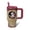 Florida State Seminoles | Drip, variant on Frost Buddy Thicc Buddy - 16 oz Stainless Steel Vacuum Insulated Tumbler with Lid and Straw for Water - Travel Mug Cupholder Friendly - Gifts for Women Men Him Her (Dinosaur)