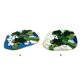 thumbnail image 2 of Ounissouiy Alfombrilla de ducha fácil de limpiar e instalar para baño elegante decoración de baño alfombras de baño para baño Juegos de accesorios de baño río de montaña verde 50X80CM, 2 of 6