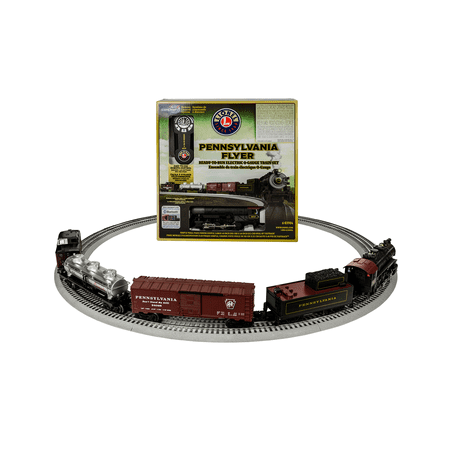 Lionel Pennsylvania Flyer Electric O Gauge Model Train Set with Remote and Bluetooth (Best N Gauge Trains)