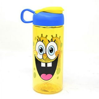 Spongebob Official Spongebob And Patrick Cropped 24 oz Insulated Canteen Water  Bottle, Leak Resistant, Vacuum Insulated Stainless Steel with Loop Cap 