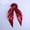 Red, variant on 2026 New European and American Sequin Scrunchie for Women, Ponytail Hair Tie with Elegant Bow and Ribbon, Hair Accessory for Women