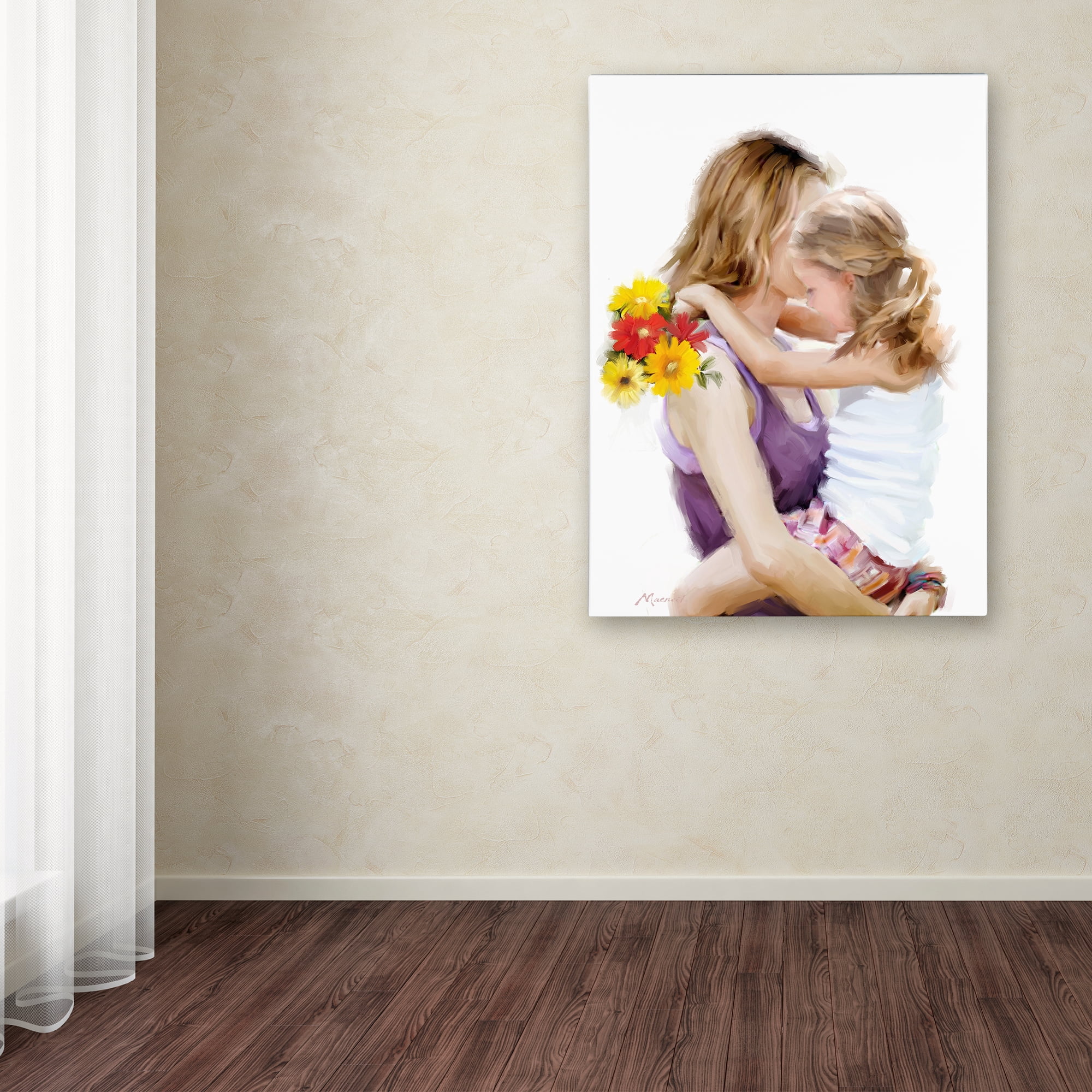 The Macneil Studio 'Mother And Daughter' Canvas Art