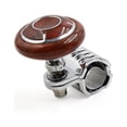 thumbnail image 1 of Marrón Plegado Pomo Giratorio de Volante Manija de Fuente de Coche, 1 of 1