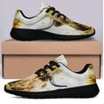 thumbnail image 3 of Highland Cattle Highland Cow Sunflowers Shoes Sneakers Black Size 11.5, 3 of 7