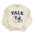 thumbnail image 3 of Yale Football Helmet - Women's Graphic Sweatshirt, 3 of 11