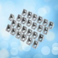 thumbnail image 2 of 50pcs 2020 Aluminum Alloy Angle Bracket Joint Corner Angle L Bracket Fastener for T Slot Aluminum Extrusion Profile, 2 of 7