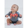 thumbnail image 5 of Harry Potter Newborn Baby Boys 3 Pack Bodysuits Newborn to Infant, 5 of 5