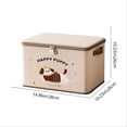 thumbnail image 3 of PEIBang Lockable Toy Storage Organizer,Cute Toy Storage Bins Case,Game Toys Storage Bags with Zipper Lid for Women and Men, 3 of 5