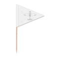 thumbnail image 1 of Aircraft Line Structure Art Deco  Fashion Toothpick Triangle Cupcake Toppers Flag, 1 of 3