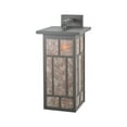 thumbnail image 3 of Meyda Tiffany 106533 1 Light Down Lighting Outdoor Wall Sconce - Bronze, 3 of 3