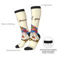 thumbnail image 4 of Hirioo Autumn Gnomes1 for Adult Stockings Breathable Sock Non-Pilling,Contrasting Color Design, 4 of 6