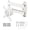 White, variant on Rotating TVs Wall Mount Brackets Extendable Arms And Heavy Duty Steel Construction For 10 To 32Inch Screens