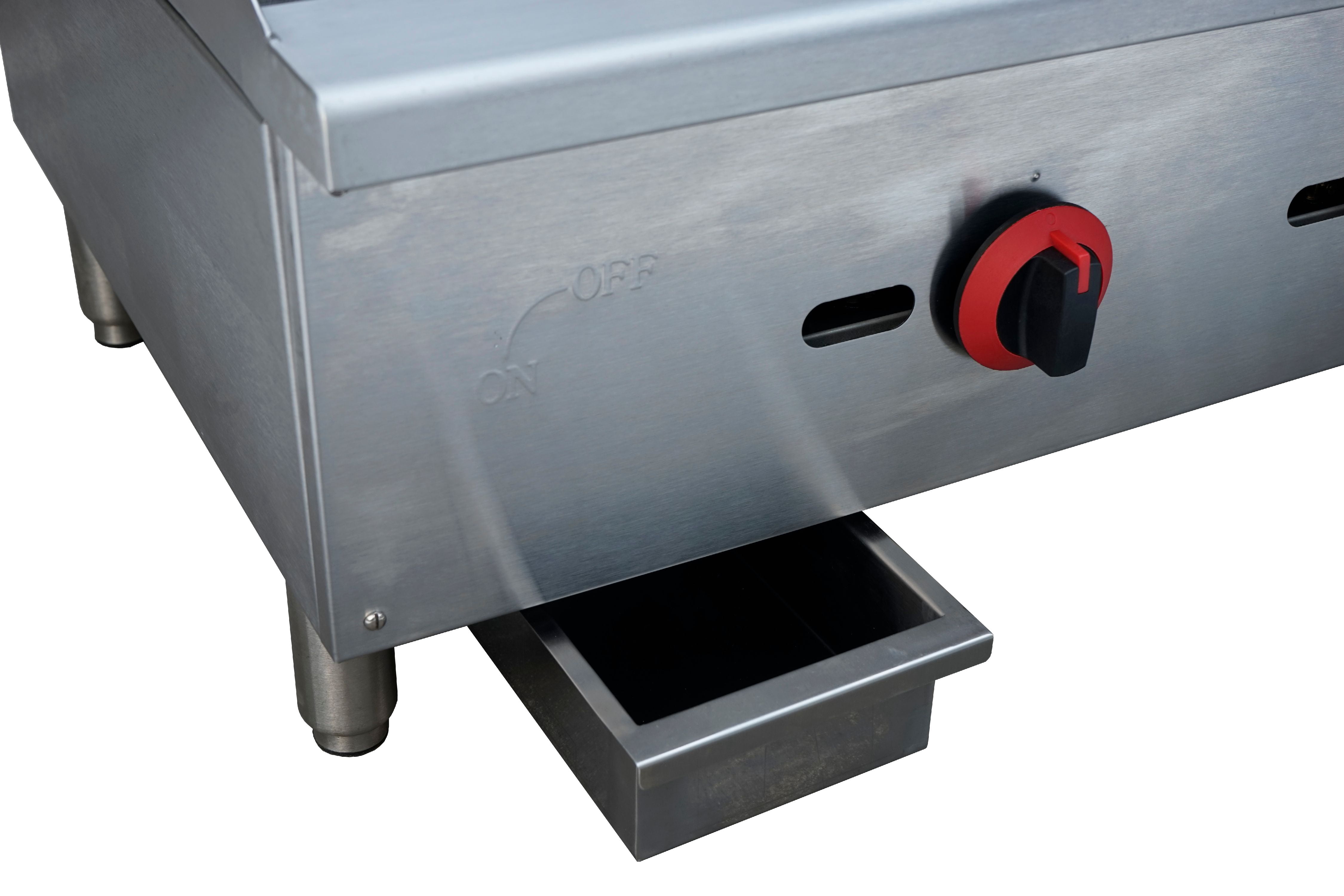 Heavy Duty Commercial Stainless Steel 36" Gas Griddle