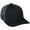 Black/graphite, variant on CT120M Extra-flexible Slight Pre-curved Visor Cap-Graphite/Neon Orange-L/XL