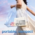 thumbnail image 5 of W & O Handheld Turbo Fan, Portable Rechargeable Mini Fan with High-Speed Airflow, USB-C Personal Cooling Fan for Travel, Outdoor Activities, Camping and Summer Use-White, 5 of 10